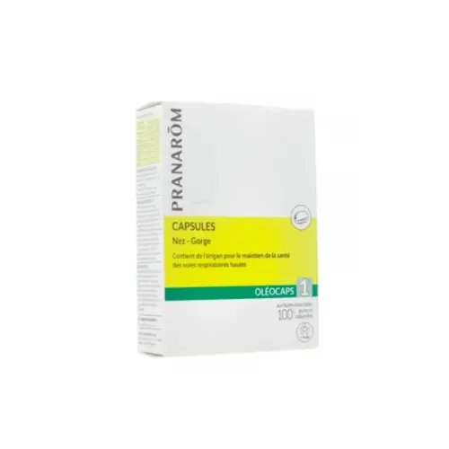 Pranarom Oléocaps Nose And Throat 30 Caps