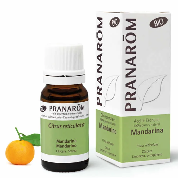Pranarom Organic Mandarin Peel Essential Oil 10ml