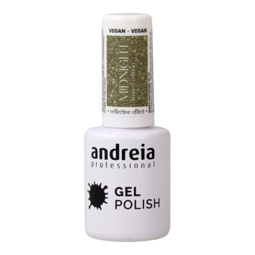 Semi-permanent Nagellak Andreia Polish Reflective Colors Md6 Gouden 10,5 ml