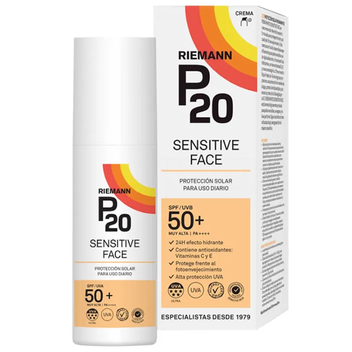 Riemann P20 Protección Solar Sensitive Face Spf50+ 50g