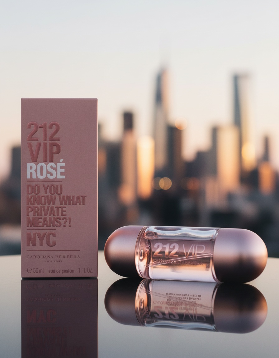 Carolina Herrera 212 VIP ROSÉ eau de parfum spray 30 ml - Afbeelding 2