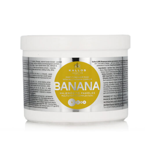 Haarmasker Kallos Cosmetics Banana 500 ml