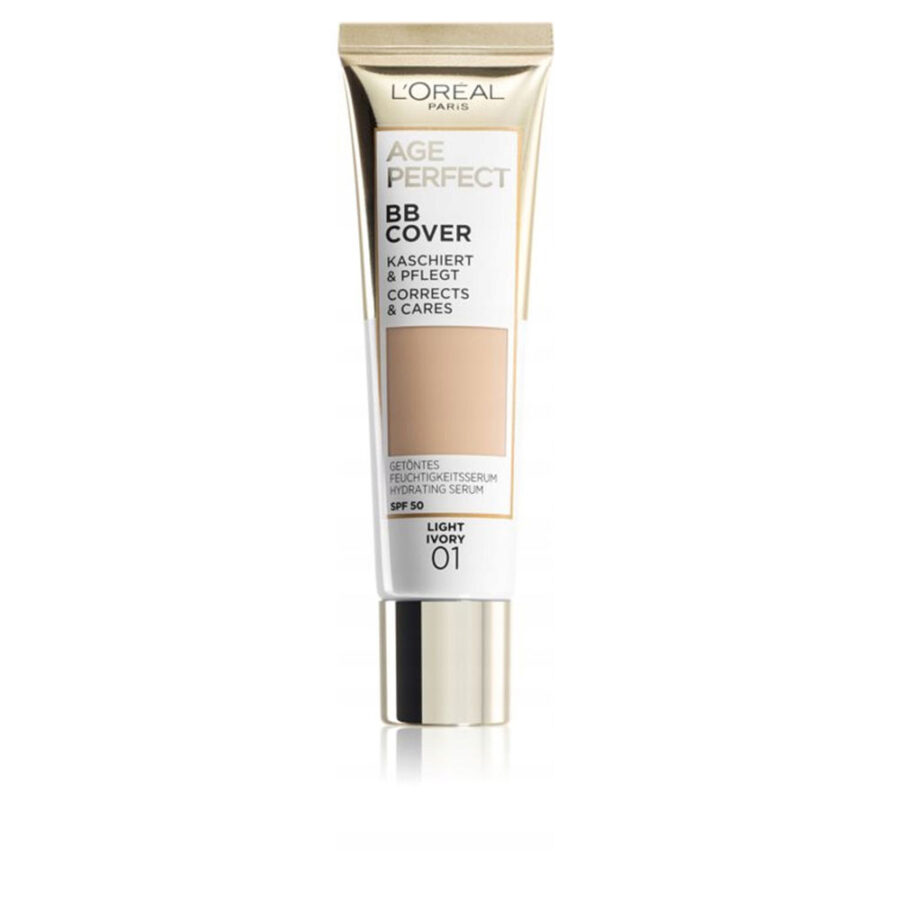 L'orÉal paris AGE PERFECT BB COVER liquid makeup SPF50 #01-light ivory 30 ml