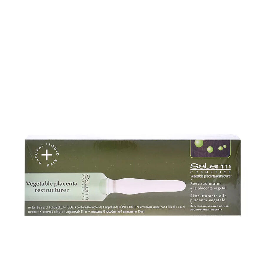 Salerm VEGETABLE PLACENTA restructurer 32 x 13 ml