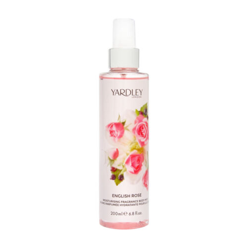 Yardley English Rose Fragrance Mist 200ml Spray