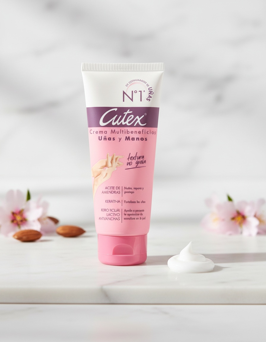 Cutex HAND AND NAIL CREAM almond milk 100 ml - Afbeelding 2