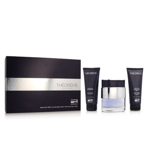 Parfumset voor Heren Rue Broca Théorème Pour Homme EDP 3 Onderdelen