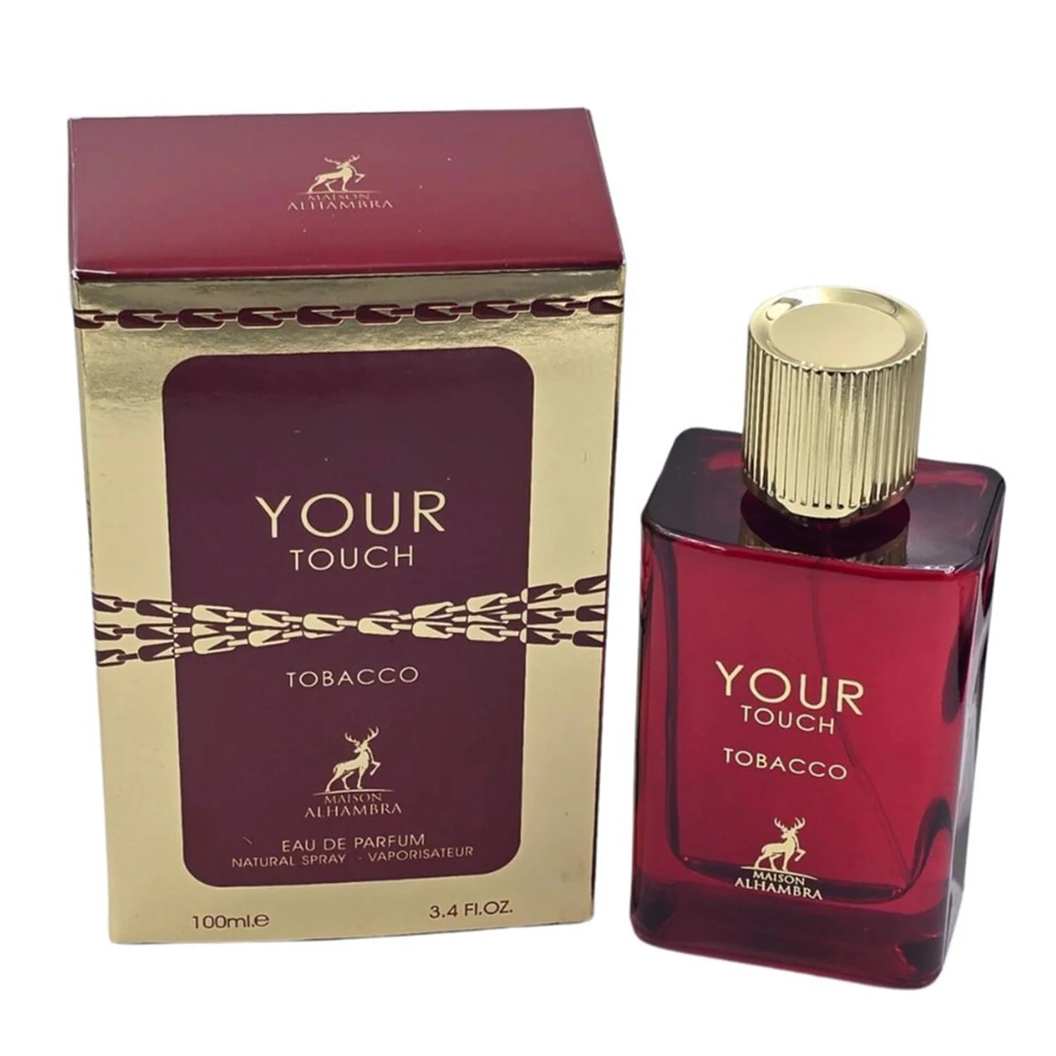 Maison Alhambra Your Touch Tobacco Eau De Parfum 100ml Spray