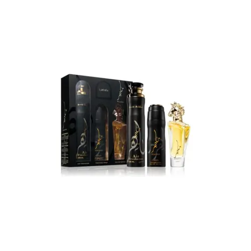 Lattafa Maahir Set Edp 100 Desodorante 200 Room 300ml