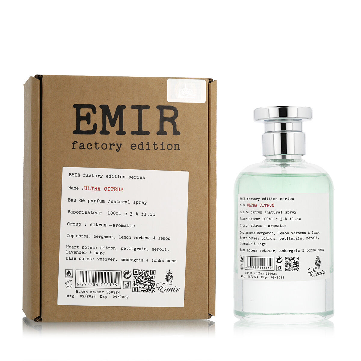 Herenparfum Emir Ultra Citrus EDP 100 ml
