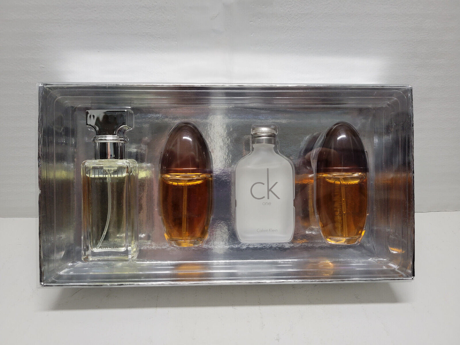 Calvin Klein Women Miniature Geschenkset 15ml Eternity EDP + 15ml CK One EDT + 2 x 15ml Obsession EDP