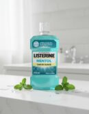 Listerine MENTOL SUAVE 0% alcohol enjuague bucal 250 ml