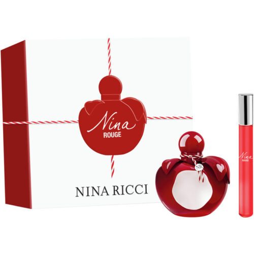 Nina Ricci Nina Rouge Geschenkset 50ml EDT + 10ml Roll On EDT