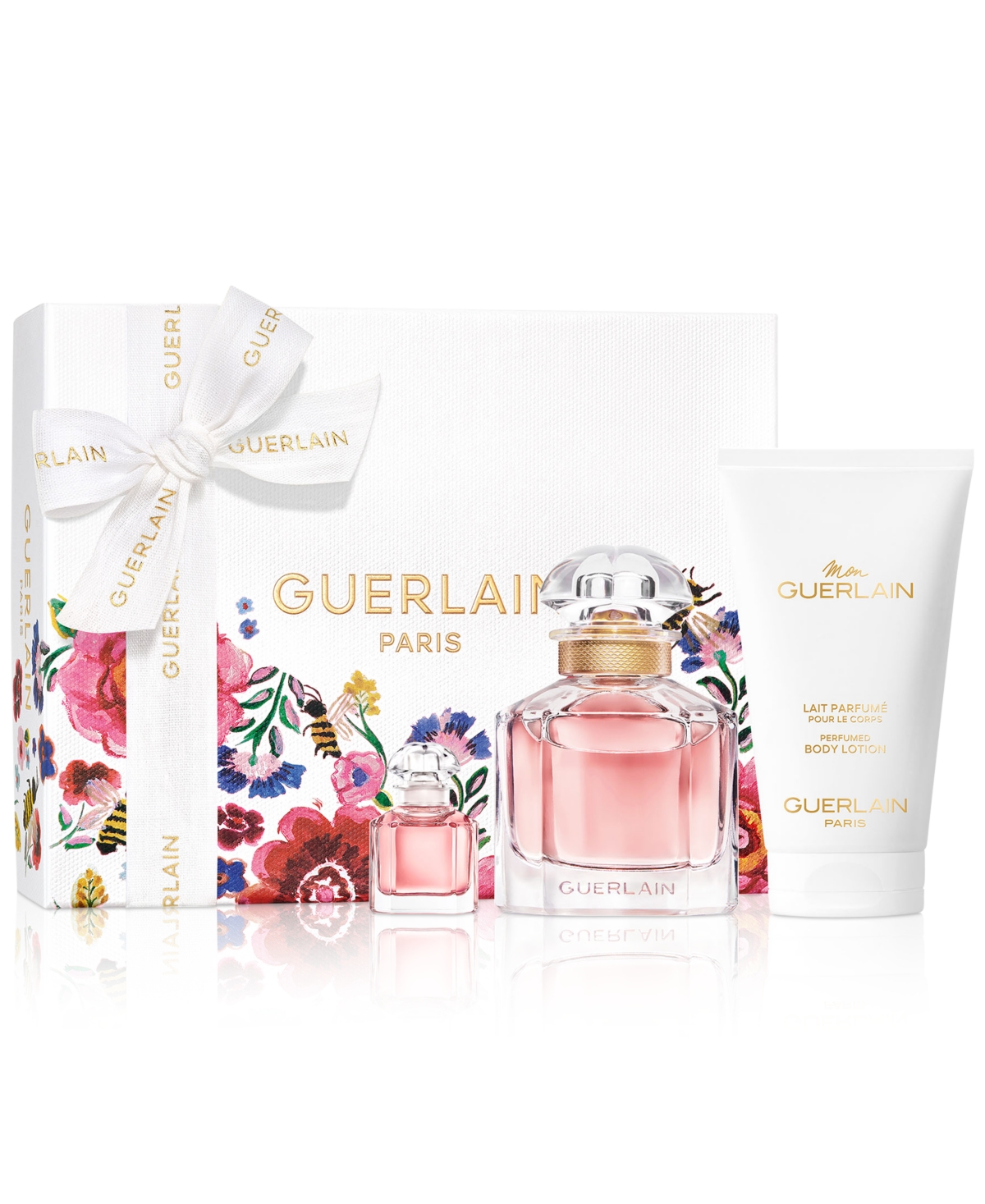 Guerlain Mon Guerlain Geschenkset 50ml EDP + 5ml EDP + 75ml Body Lotion
