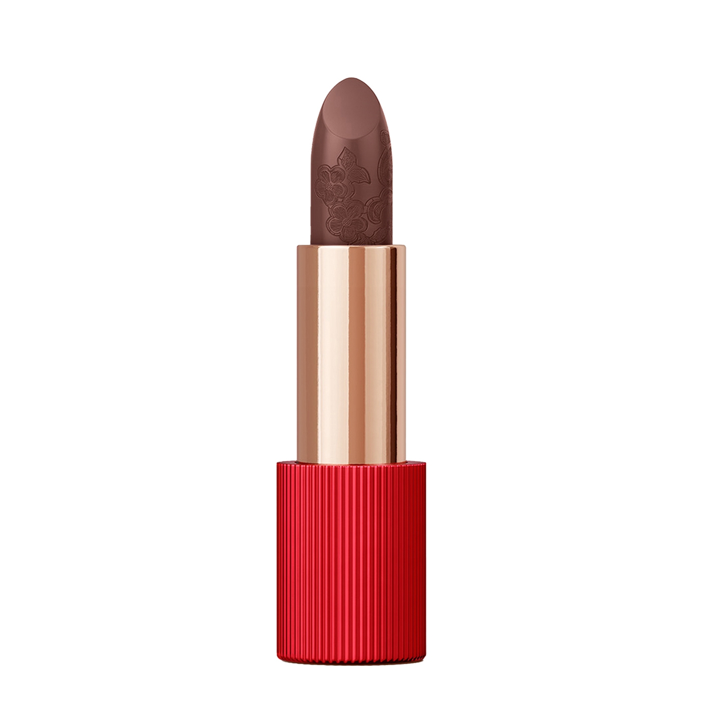 La Perla Matte Silk Lipstick - #112 - Tiramisu Red - 3.5g