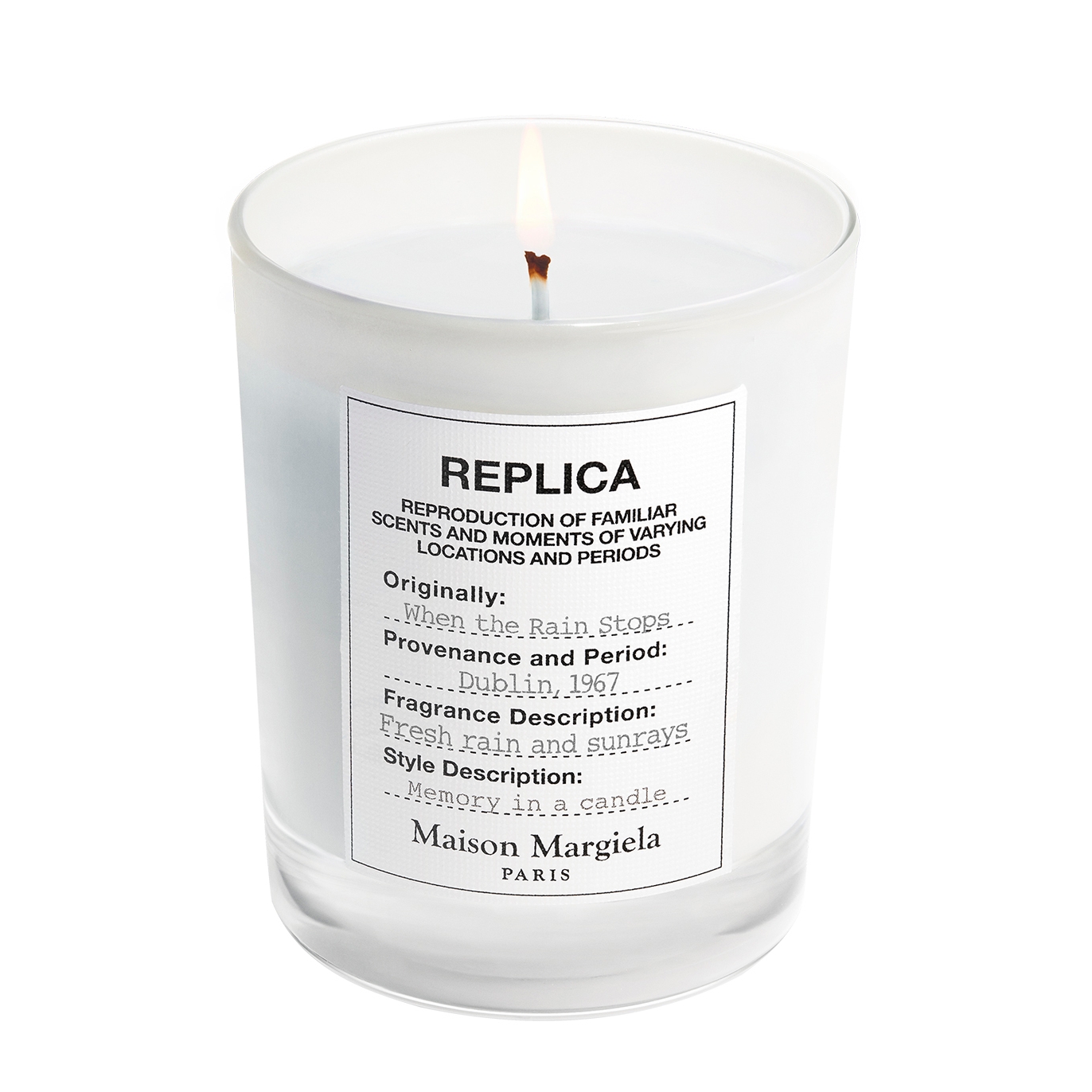 Maison Margiela When the Rain Stops Scented Candle 165g