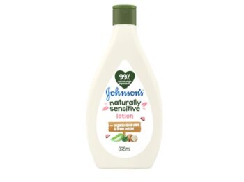 BABY BIO NATURALLY SENSITIVE aloe vera body lotion 395 ml
