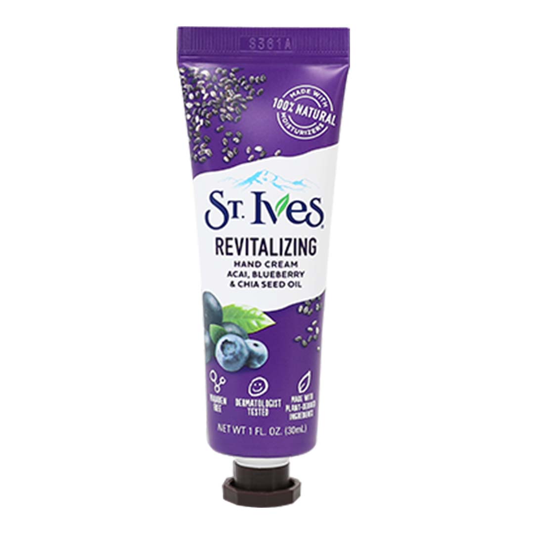 St. Ives Revitalising Acai Blueberry & Chia Seed Oil Handcrème 30ml