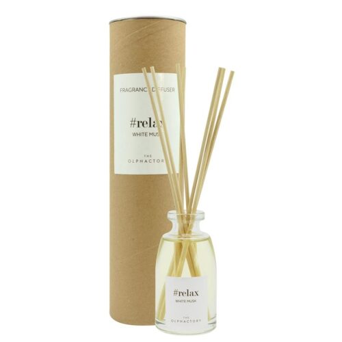 The Olphactory Relax White Musk Reed Diffuser 100ml