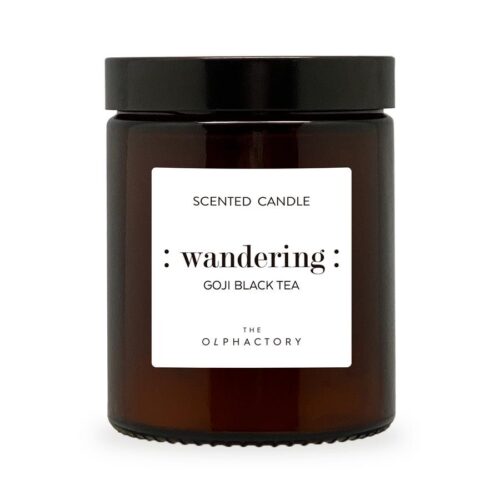 The Olphactory Wandering Goji Black Tea Scented Candle 135g