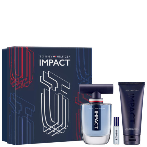 Tommy Hilfiger Impact Geschenkset 100ml EDT + 100ml Hair & Body Wash + 4ml EDT