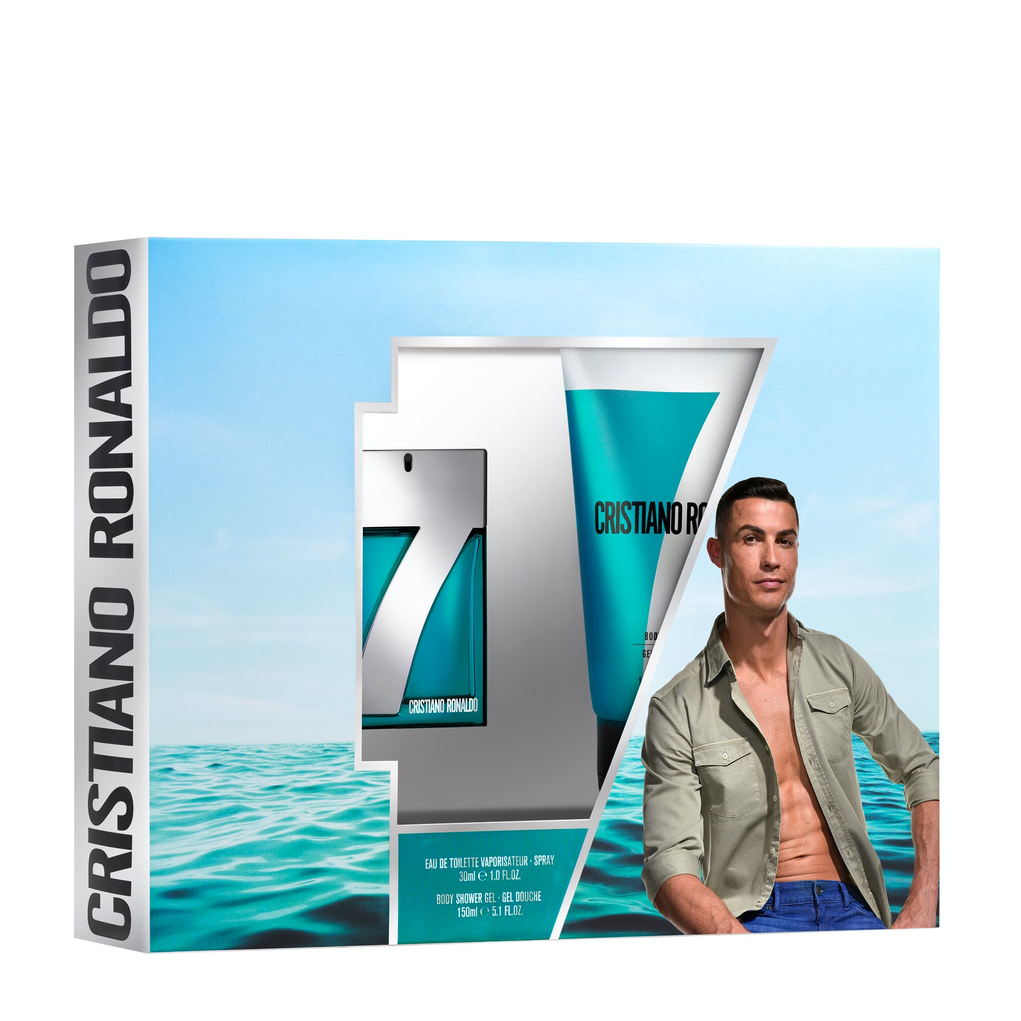 Cristiano Ronaldo CR7 Origins Geschenkset 30ml EDT Spray + 150ml Douchegel