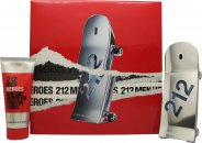 Carolina Herrera 212 Heroes Geschenkset 90ml EDT + 100ml Douchegel