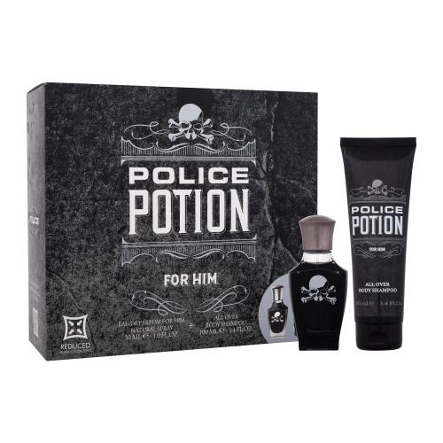 Police Potion for Him Geschenkset 30ml EDP + 100ml Douchegel