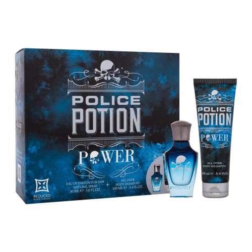 Police Potion Power Geschenkset 30ml EDP + 100ml Douchegel