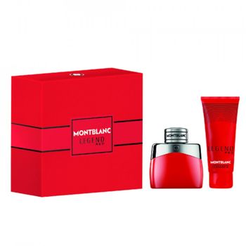 Mont Blanc Legend Red Geschenkset 50ml EDP + 100ml Douchegel