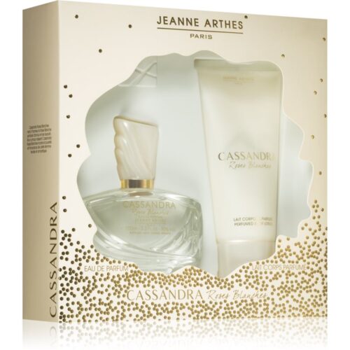 Jeanne Arthes Cassandra Roses Blanches Geschenkset 100ml EDP + 100ml Body Lotion