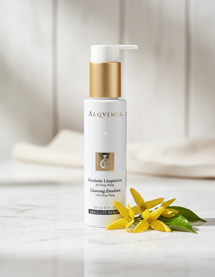Emulsión limpiadora de ylang-ylang absolute beauty 100 ml Alqvimia - Afbeelding 2