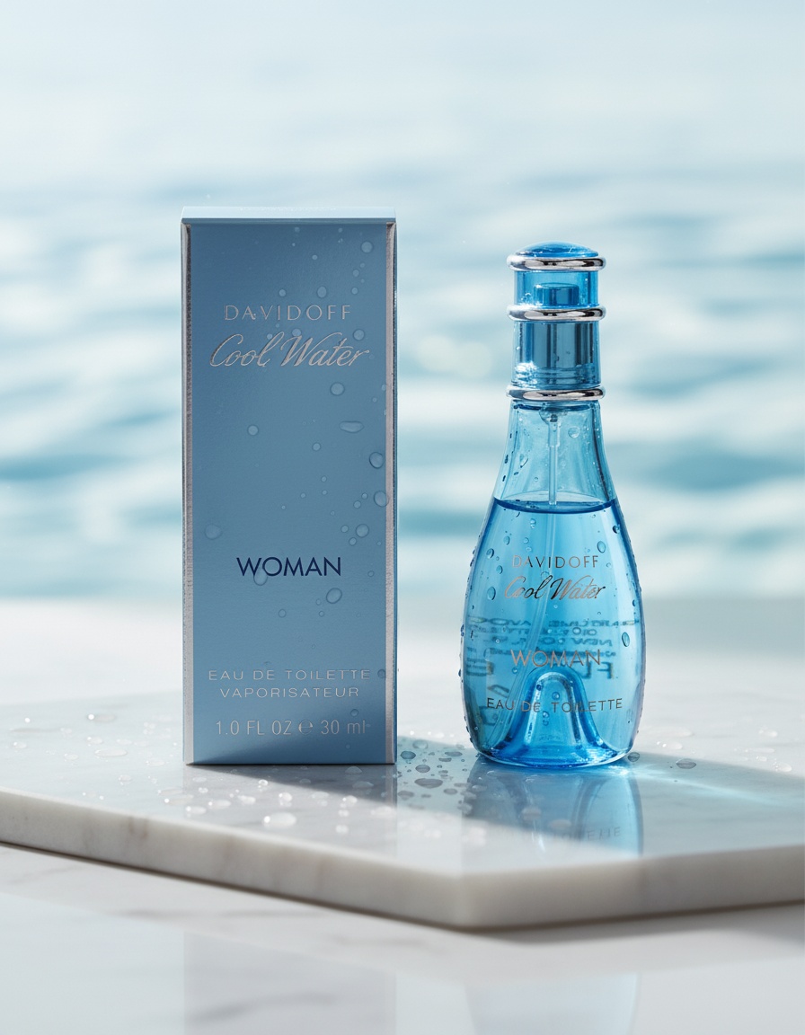 Davidoff COOL WATER WOMAN eau de toilette spray 30 ml - Afbeelding 2