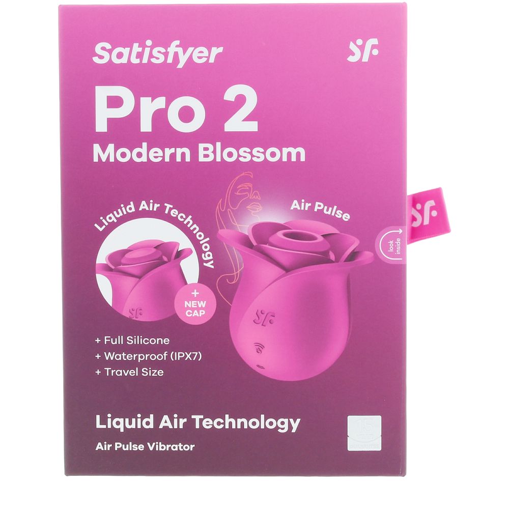 SATISFYER PRO 2 modern pink wave stimulator 1 unit