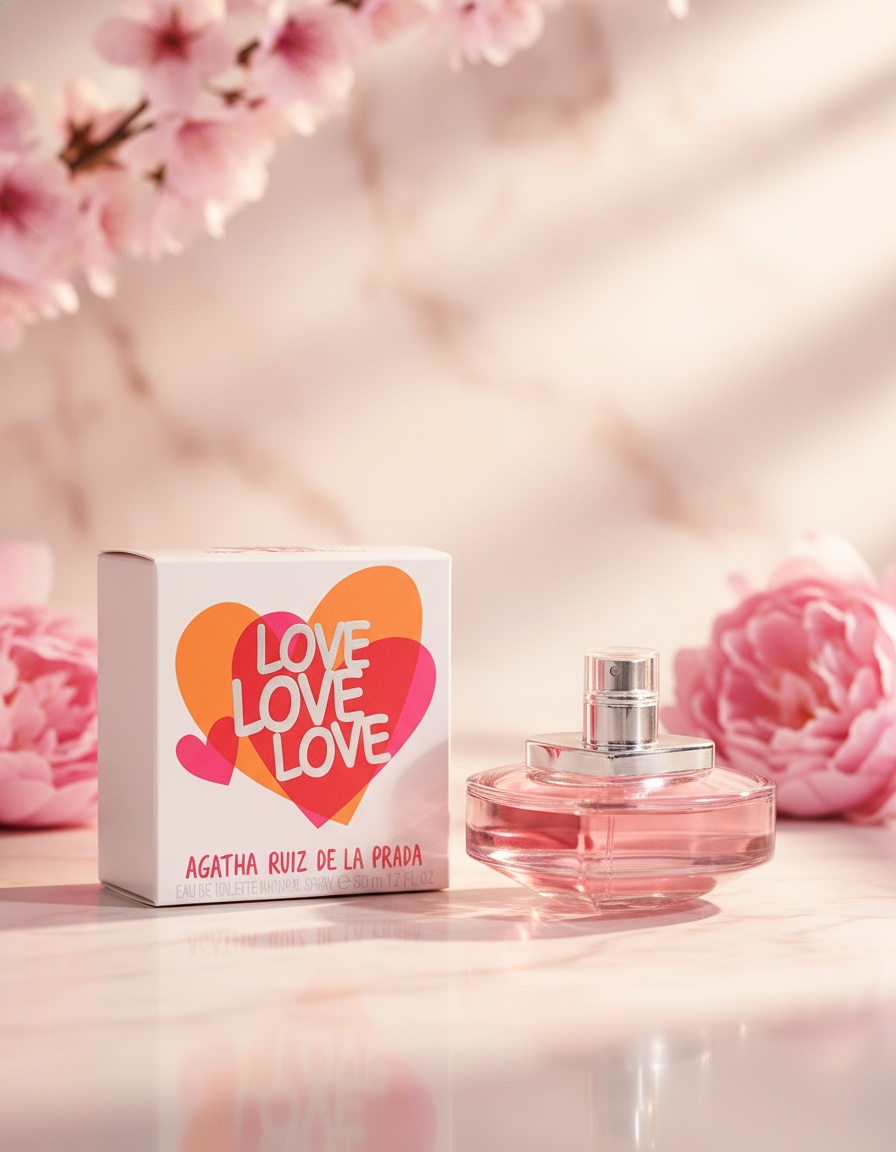 Agatha Ruiz De La Prada LOVE LOVE LOVE eau de toilette spray 50 ml - Afbeelding 2