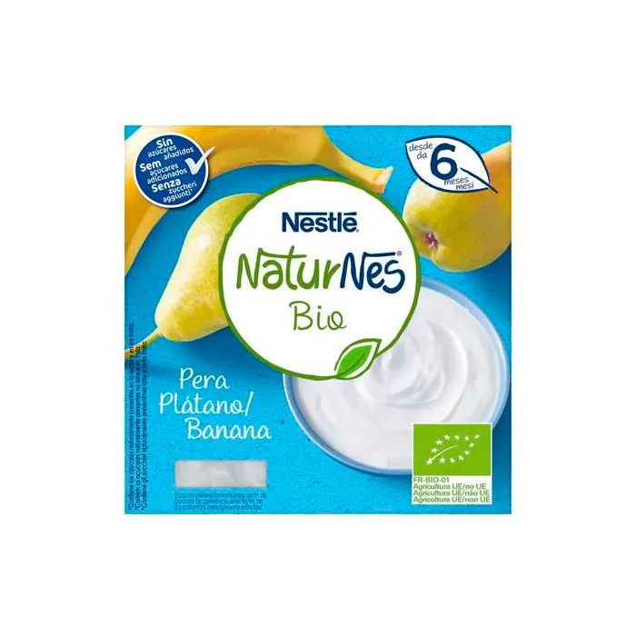 Nestlé Naturnes Bio 4x90g