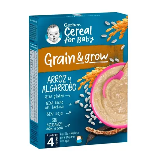 Gerber Rice and Carob Porridge 250g