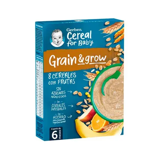Gerber Porridge 8 Cereals and Fruit 250g