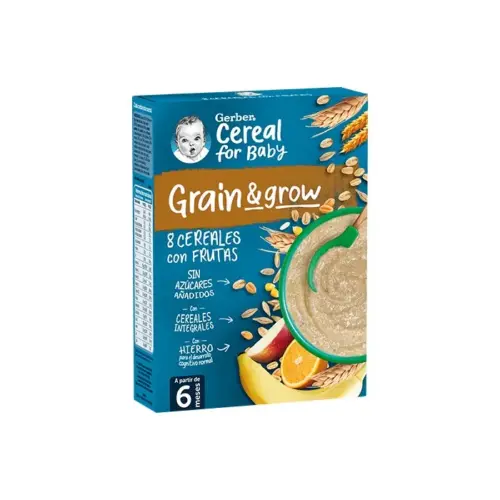Gerber Papilla 8 Cereals With Fruit 250g