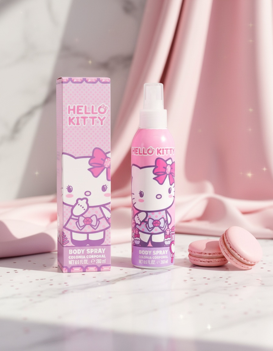 HELLO KITTY edc body mist 200 ml - Afbeelding 2