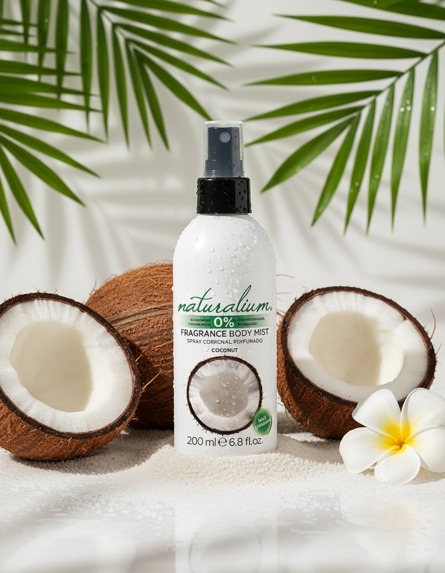 Naturalium COCONUT body mist 200 ml - Afbeelding 2