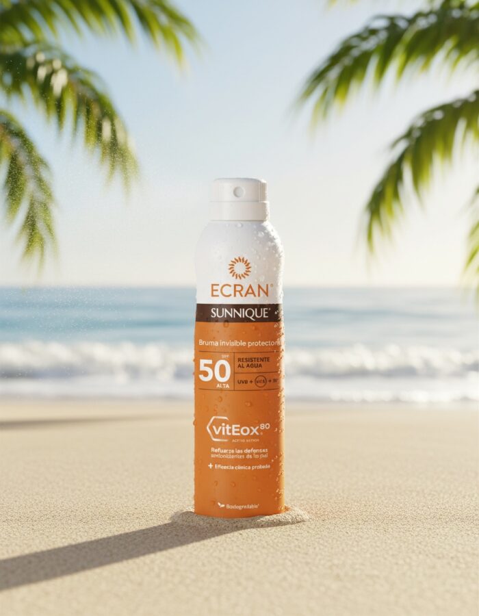 ECRAN SUNNIQUE invisible protective mist SPF50 250 ml - Afbeelding 2