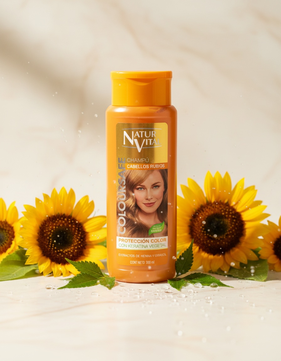 Natur Vital BLONDE COLOR SHAMPOO 300 ml - Afbeelding 2