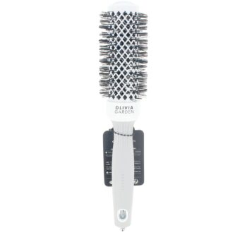 Olivia Garden EXPERT Blowout “SHINE” White&Grey #35 mm 1 u
