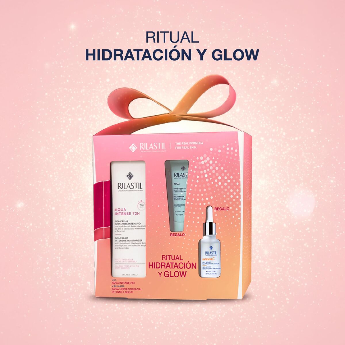 Cosmeticaset voor Dames Rilastil RILASTIL AQUA 3 Onderdelen