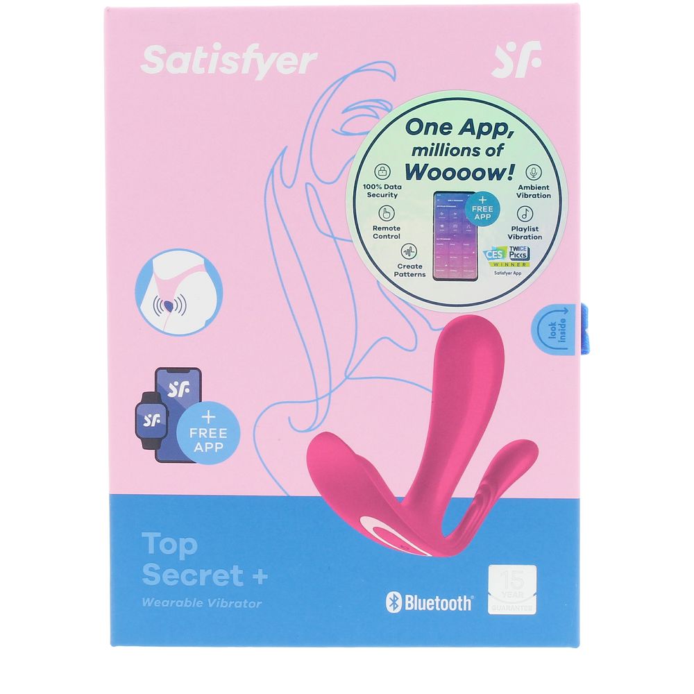 SATISFYER TOP SECRET vibrador #rosa 1 u