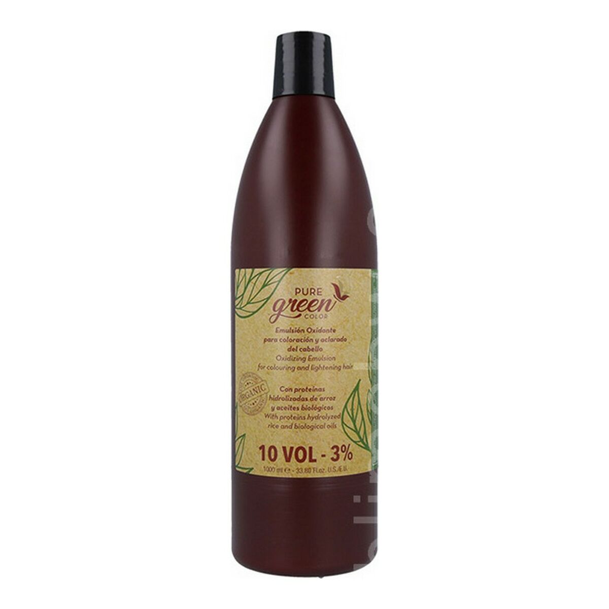 Oxiderende Haarverzorging Emulsion Pure Green Green Emulsión 10 Vol 3 % (1000 ml)