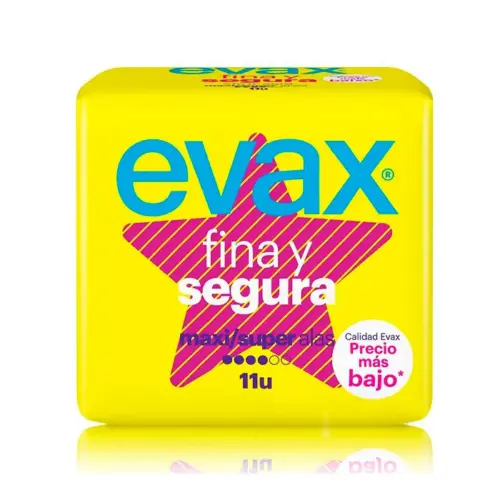 Evax Thin & Safe Pads Super 11U