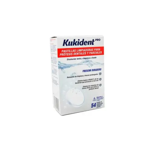 Kukident Prosthesis Cleaning Tablets 54 Units