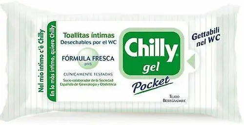 Chilly Toallitas Íntimas Formula Fresca Ph5 12 Unidades